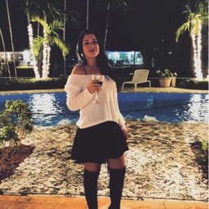 Zara Green Skater Skirt